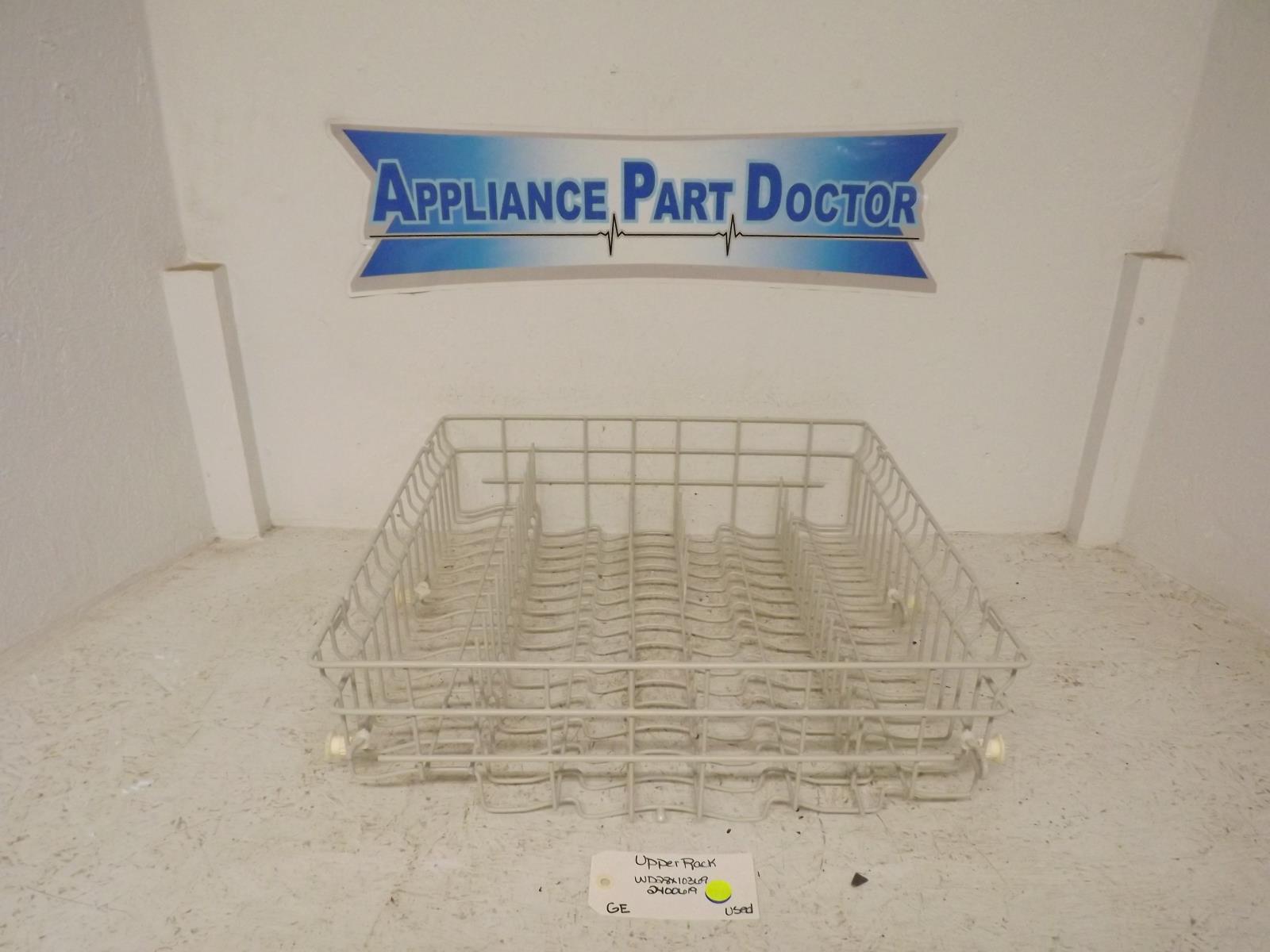 GE Dishwasher WD28X10369 2400619 Upper Rack Used GE Dishwasher WD28X10369 2400619 Upper Rack Used